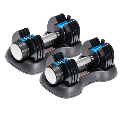 Lifepro Powerflow Adjustable Dumbbells Set 5 In 1 25lb Dumbells Set