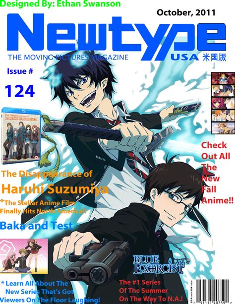Newtype Magazine Cover By Swany26 On Deviantart