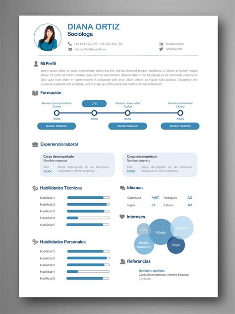 Con un cv pasa exactamente lo mismo, un currículum vitae básico sigue siendo uno de los modelos que más buscan los candidatos para armar el suyo. Plantillas Cv Word Gratis Para Descargar - Idalias Salon