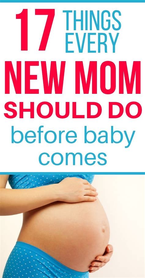 New Mom Checklist 17 Things You Dont Want To Forget Before Having A