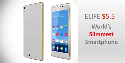 Airtel Nigeria Blog Elife S55 Worlds Slimmest Smartphone