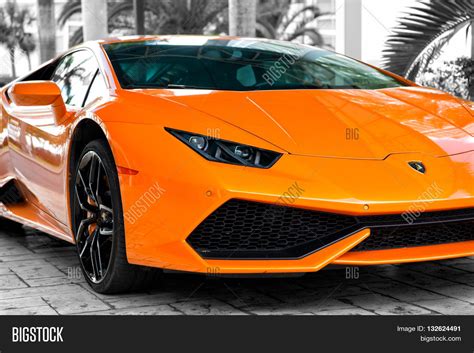 Orange Sport Car Image And Photo Free Trial Bigstock