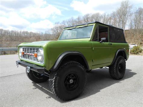 1974 Ford Bronco 2 Year 45000 Restoration No Reserve Classic