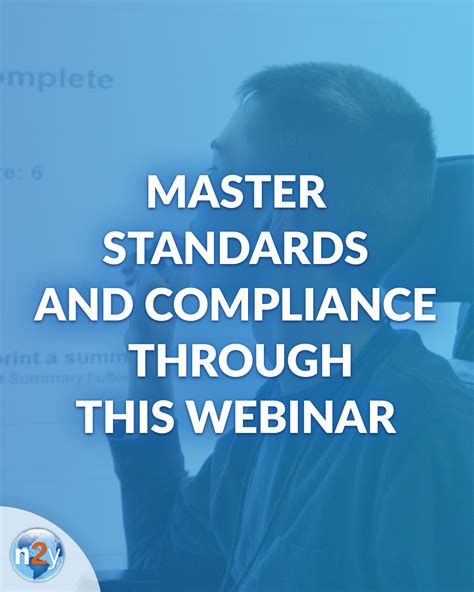 Master standards and compliance through this webinar | Special