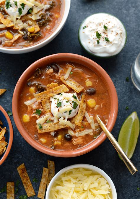 How to make chicken tortilla soup in a crockpot. Slow Cooker Sausage Kale Soup - Eating Bird Food