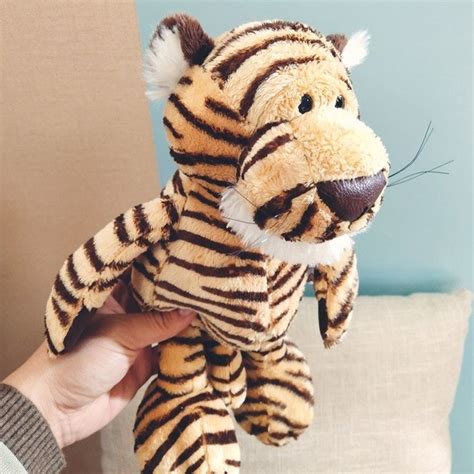 30cm Stuffed Toy Tiger Dolls New Design Jungle Animal Tiger Plushie