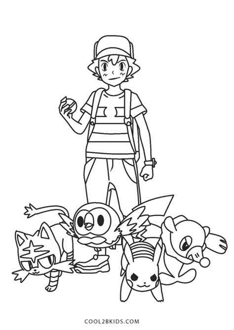 Pokemon Trainer Dawn Coloring Pages Coloring Pages