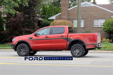 2022 Ford Ranger Spotted With Splash Package And Velocity Blue Paint