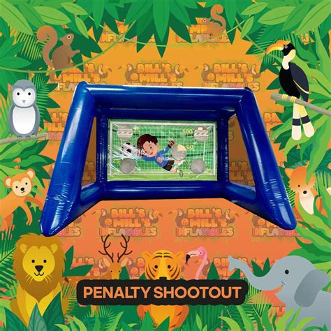 Penalty Shootout Bringing Joy To Kings Lynn Bills And Mills Inflatables