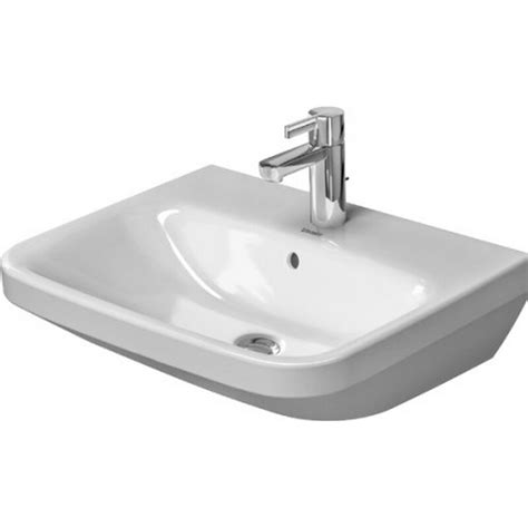Made of ceramic, this sink will be the perfect way to add european design elements in the bathroom. Duravit White Ceramic Rectangular Wall Mount Bathroom Sink with Overflow & Reviews | Perigold