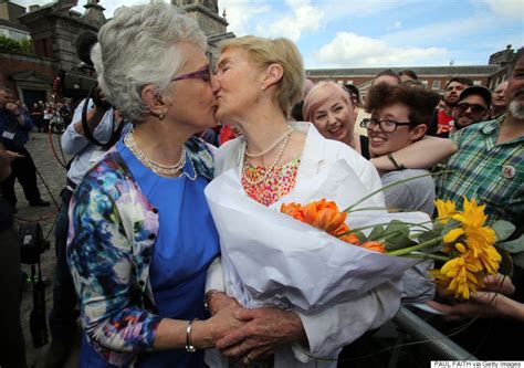 Ireland Gay Marriage Vote Spurs Emotional Celebrations In Photos Huffpost
