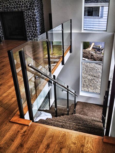 Stunning Glass Railing Ideas Instaloverz Loft Railing Stair Railing Design Staircase