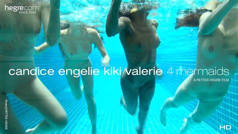 Candice Engelie Kiki Valerie 4 Mermaids