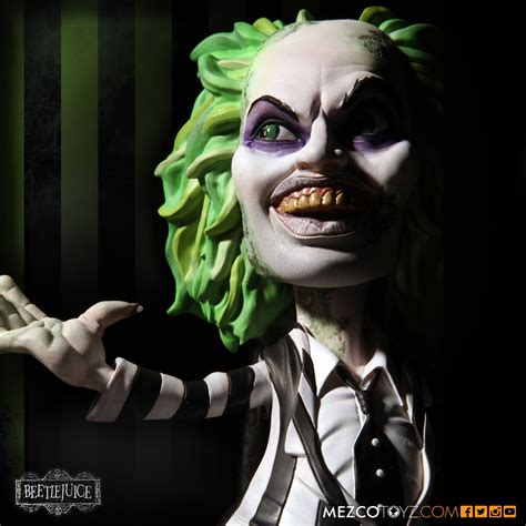 He's always been the ghost with the most, but you can't get more most than broadway, now can you? Beetlejuice 6" Stylized Vinyl Roto Figure - Mezco Toyz