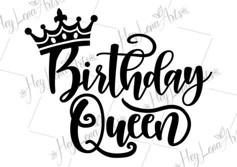 Free 131 Crown Silhouette Birthday Queen Svg Svg Png Eps Dxf File
