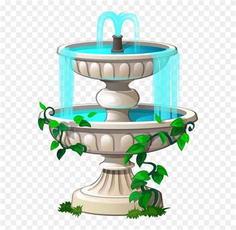 Water Fountain Clip Art Png Download 5460778 Pinclipart