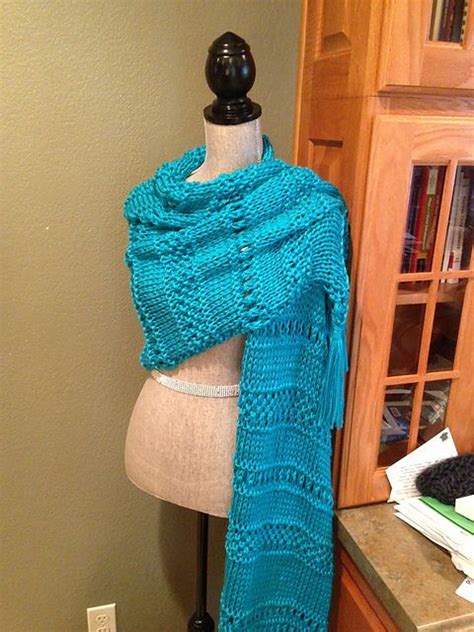 Free Easy And Knit Prayer Shawl In Triple Stitch Pattern Knitting Things