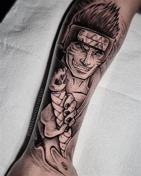Kisame Segurando A Espada Samehada Akatsuki Tattoos Anime Tatuajes