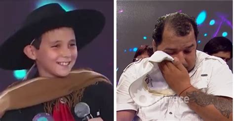 Un Niño De 11 Años Emociona Hasta Las Lágrimas Al Presentador Y A Su