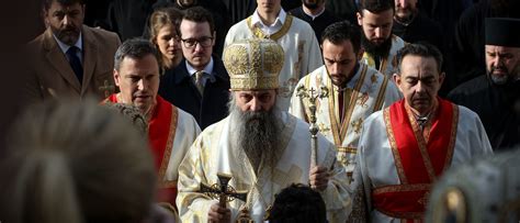 New Patriarch Enthroned For Serbian Orthodox Church After Predecessor