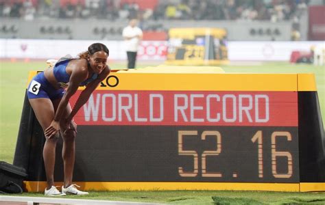 She trailed only dalilah muhammad, whose 52.16 in that doha race had earned her gold and the wr. DyeStat.com - News - Dalilah Muhammad Edges Sydney ...