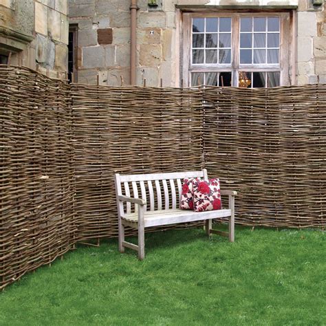 The horizontal railings aren't typical but they just might be the style that works for your home. Grange Hazel Horizontal Slat Fence Panel (W)1.8 M (H)1.8M Pack Of 3Brown | Horizontal slat fence ...