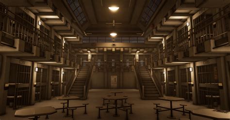Artstation Prison Interior