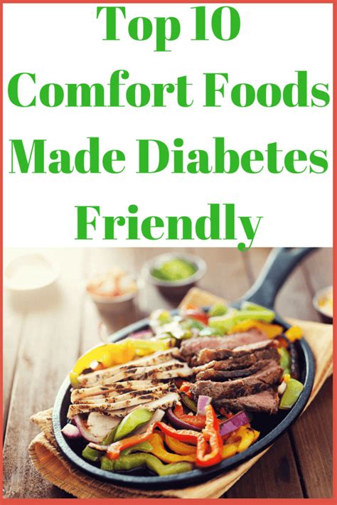 Unlike most other snacks, they are not only low glycemic, but have low/reduced fat as well. Top 10 Comfort Foods Made Diabetes Friendly | EasyHealth ...