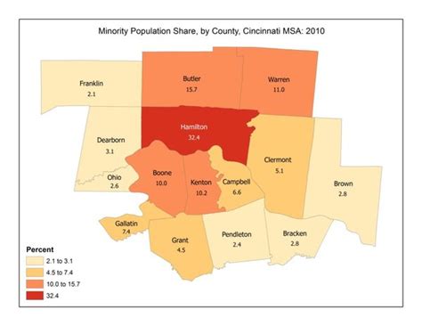 a first look at 2010 census results for the cincinnati msa the community research