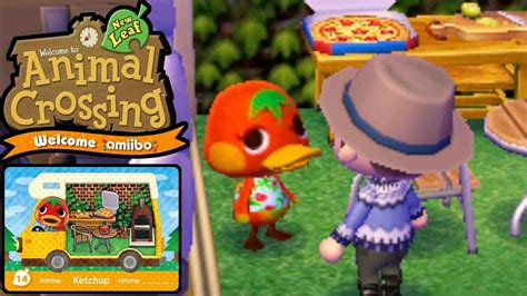 Maybe you would like to learn more about one of these? Animal Crossing: New Leaf - Welcome amiibo Card Update - Ketchup RV Pizza - 3DS Gameplay ...