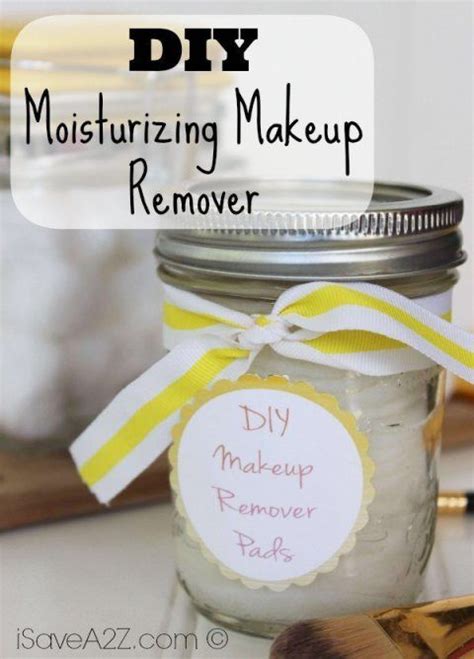 I store the makeup remover in glass jars. DIY Moisturizing Makeup Remover | Recipe | Makeup remover ...