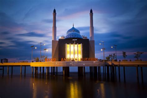 Gambar Masjid Terapung Di Makassar Gambar Terbaru Hd