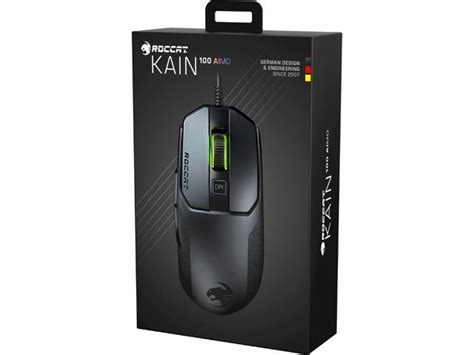 Roccat Kain 100 Aimo Roc 11 610 Bk Black Wired Optical Titan Click Rgb