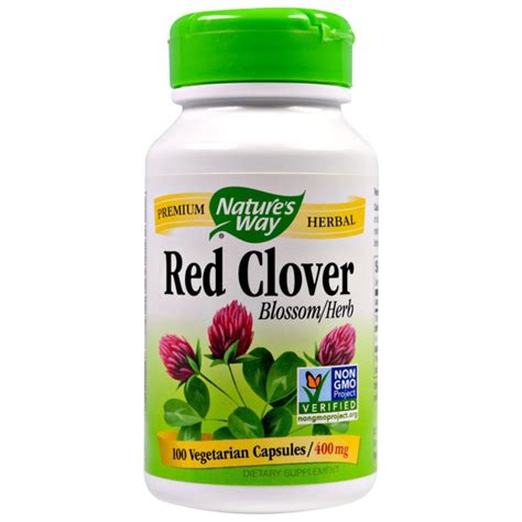 Natures Way Red Clover Blossomherb 400 Mg 1source