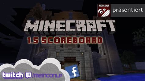 Minecraft 15 Scoreboard Tutorial Youtube