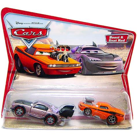 Disney Cars Series 1 Boost And Snot Rod Diecast Car 2 Pack