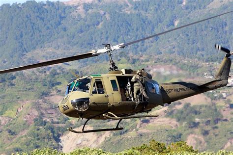 Philippine Air Force Uh 1h Huey Of The 205th Tactical Helicopter Wing