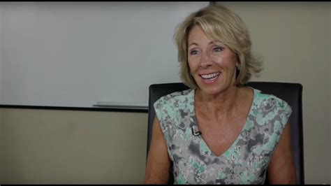 Interview With Betsy Devos Chairman Of American Federation Of Children