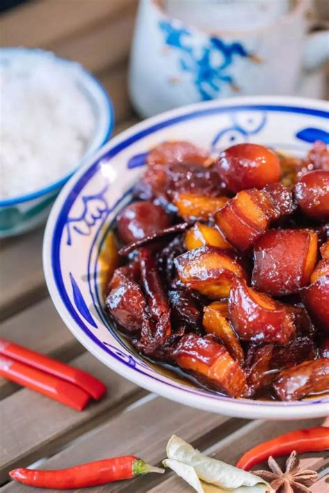 Hong Shao Rou Red Braised Pork Belly China Yummy Food