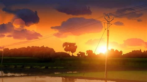 How to draw anime/manga eyes. Sunset - My First Anime Style Landscape Animation - YouTube