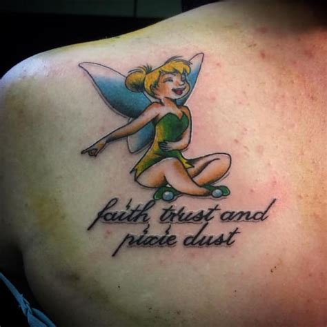 Fairy tattoos are very popular among women and a small portion of men also choose the design. 148 Attractive Fairy Tattoos & Their Meanings ( Ultimate ...