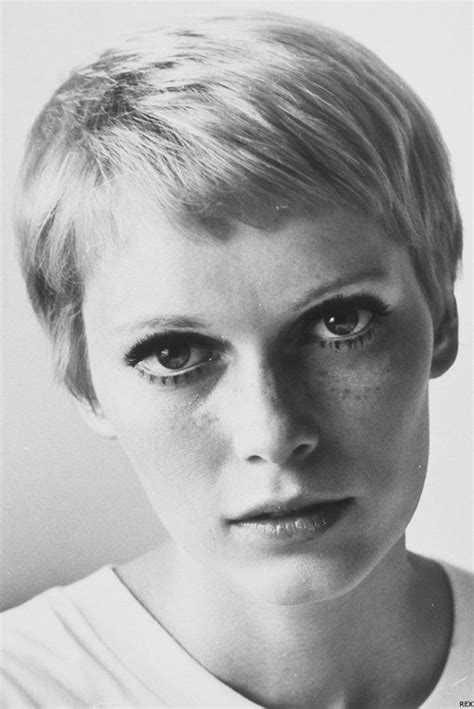 30 beautiful portraits of mia farrow with pixie haircut in the 1960s ~ vintage everyday