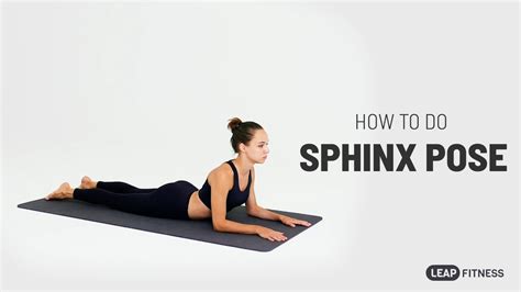 How To Do Sphinx Pose Youtube