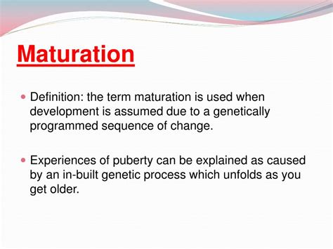 Ppt Unit 4 Development Through The Life Stages Powerpoint