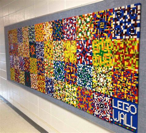 Lego Mosaics At The Brickworld Convention Art Is Basic An