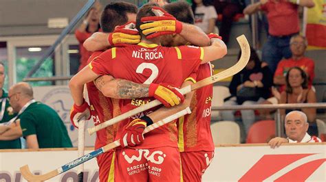 España recupera el cetro continental de hockey patines