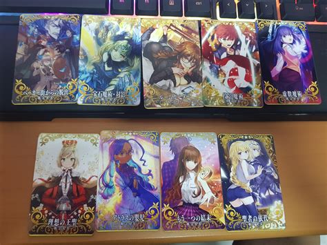 fate grand order arcade gold craft essence cards hobbies and toys memorabilia and collectibles