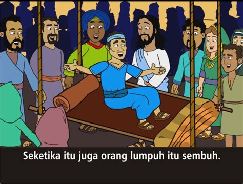 Peringatan, series berjudul arisan di dalamnya mungkin terdapat konten kekerasan, berdarah, atau seksual yang tidak sesuai dengan pembaca di bawah umur. Komik Alkitab Anak: Tuhan Yesus Menyembuhkan Orang Lumpuh