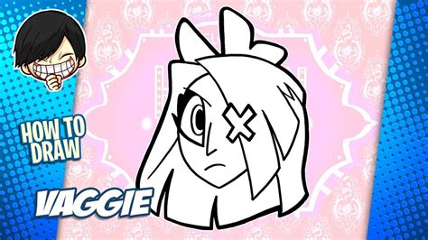 How To Draw Vaggie From Hazbin Hotel Youtube