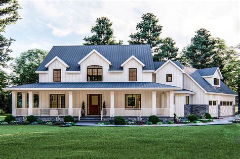 Home exterior ideas one story. 6 Modern Farmhouse Exterior One Story Wrap Around Porches ...